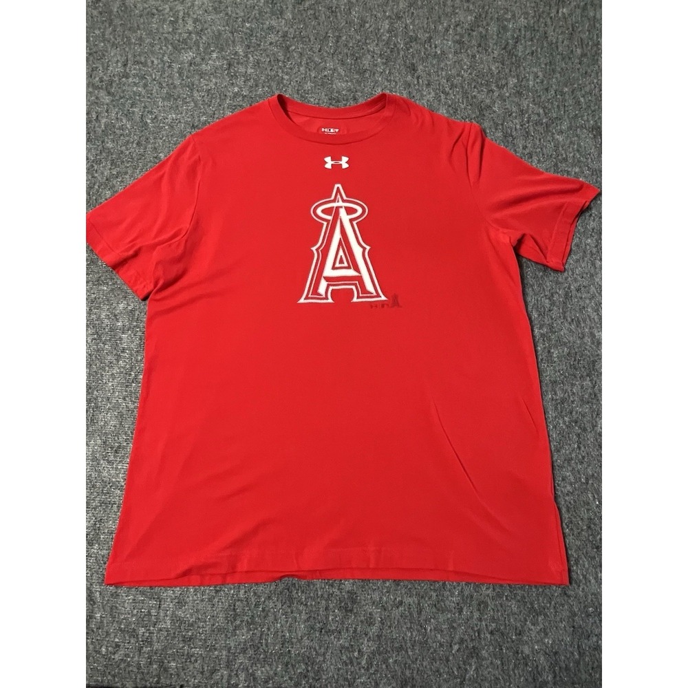 Under Armour Angels Performance Slash MEDIUM BRAND‎ NEW shirt MLB UA